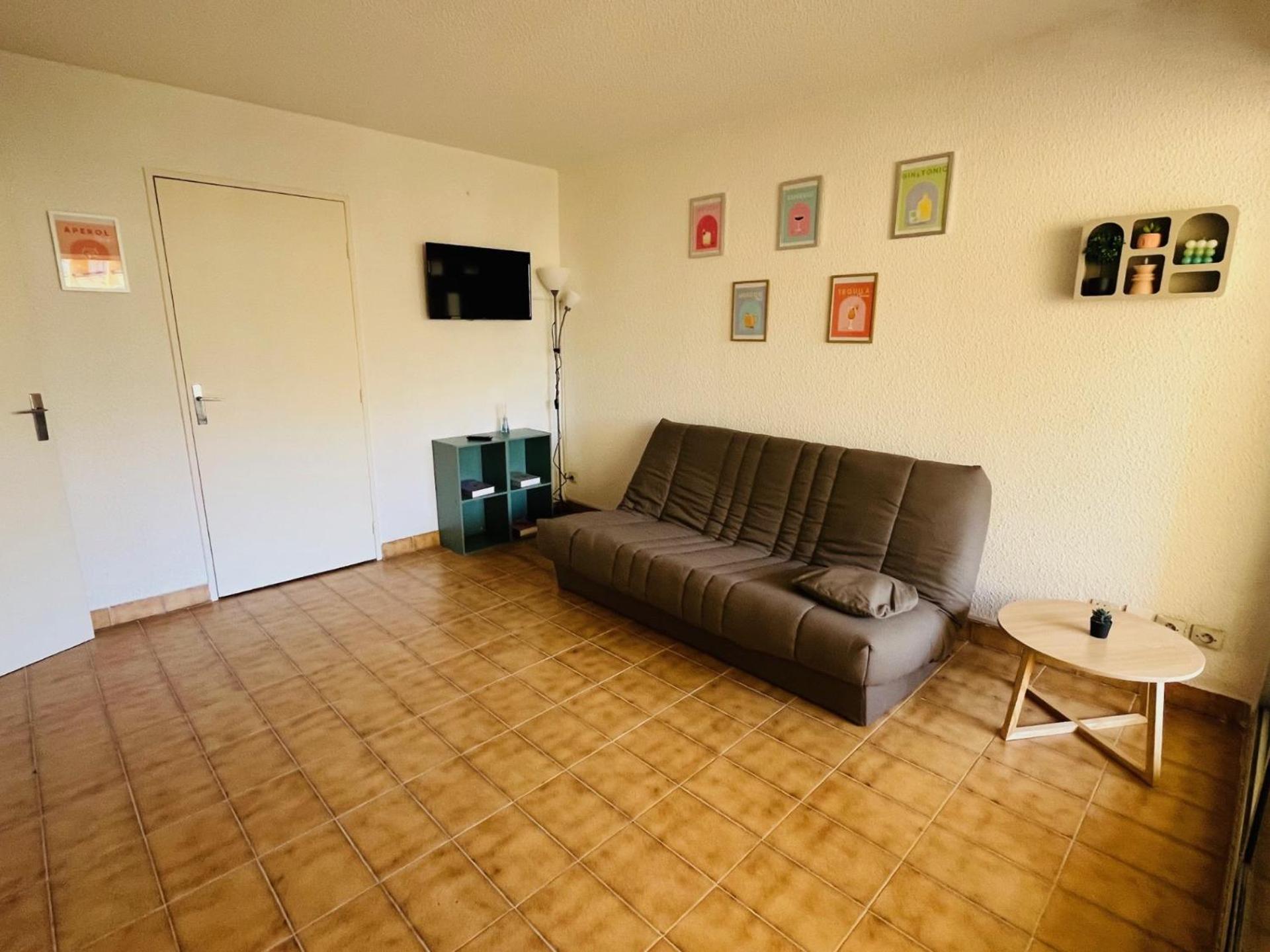 T2 ,4 Couchages ,Climatise ,Terrace ,En Face D'Aqualand ,Plage Rochelongue Agde Eksteriør bilde